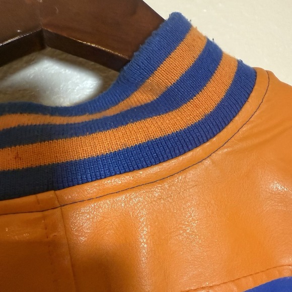 University Of Florida Gators Vintage Steve & Barry's Faux  Leather Jacket Size M - Picture 14 of 16